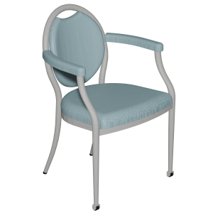 Bridge 260 mobile assise, dossier prise de main et accoudoir tissu enduit piètement alu époxy - T6