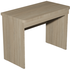 Bureau DANAÉ SIGNATURE avec tiroir mélaminé - L104xP54xH78 cm