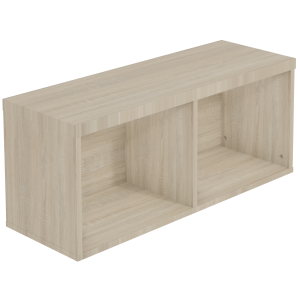 Étagère DANAÉ PREMIUM pour buffet 2 portes mélaminé - L100xP35xH42 cm