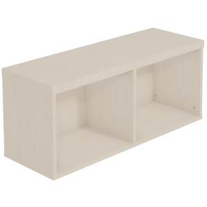 Étagère DANAÉ PREMIUM pour buffet 2 portes mélaminé - L100xP35xH42 cm