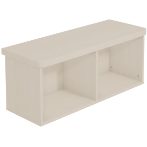 Étagère DANAÉ SIGNATURE mélaminé pour buffet 2 portes - L104xP39xH40 cm
