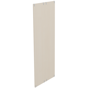Habillage latéral LINÉAL double face monobloc mélaminé - L61xH186 cm