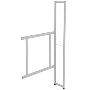 Structure suivante LINÉAL simple face époxy - L90xH210 cm