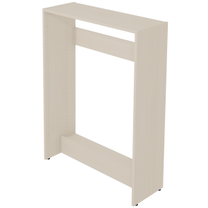 Structure de départ HARMONY simple face mélaminé  - L90xH121,6 cm