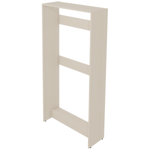 Structure de départ HARMONY simple face mélaminé  - L90xH182,4 cm