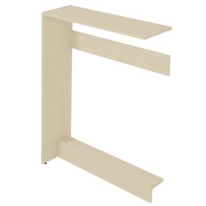Structure suivante HARMONY simple face mélaminé  - L90xH121,6 cm