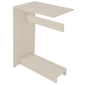 Structure suivante HARMONY double face mélaminé  - L90xH121,6 cm