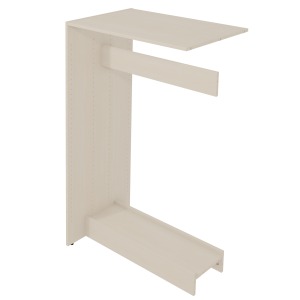 Structure suivante HARMONY double face mélaminé  - L90xH150,4 cm