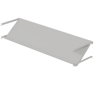 Tablette LINÉAL/NATUR inclinée chant droit époxy - L90 cm