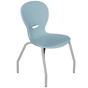 Chaise HAVA 4 pieds coque polypropylène piètement époxy - T6