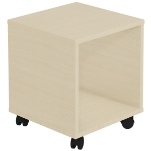 Chevet HABITAT mobile 1 niche mélaminé - L40xP40xH47cm