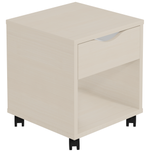 Chevet HABITAT mobile 1 tiroir - L40xP40xH47cm