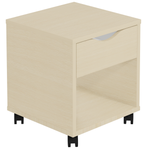 Chevet HABITAT mobile 1 tiroir - L40xP40xH47cm