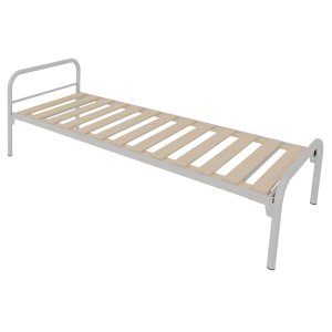 Lit MÉTIS époxy sommier à lattes rigides H38 cm - 90x200cm