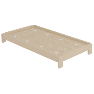 Couchette DREAMS hêtre massif - L126xP65x15 cm