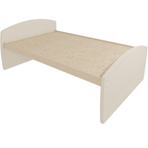 Lit DANAÉ SIGNATURE stratifié sommier aggloméré H50 cm - 140x190 cm