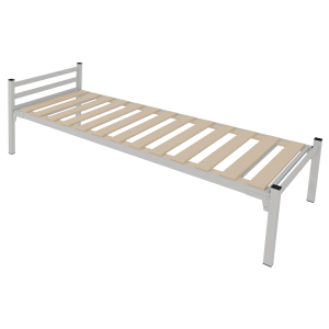 Lit MÉTIS-C époxy sommier à lattes rigides H38 cm - 90x200 cm