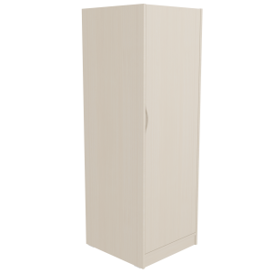 Armoire HABITAT 1 porte charnière à droite tout lingerie mélaminé - L59xP61xH176cm