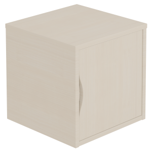 Casier HABITAT 1 porte mélaminé - L40xP40xH40 cm