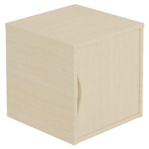 Casier HABITAT 1 porte mélaminé - L40xP40xH40 cm