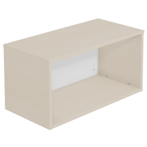Casier HABITAT mélaminé - L80xP20xH40 cm