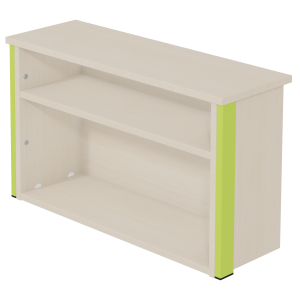 Étagère murale CUBIK mélaminé - L78xP25xH45 cm
