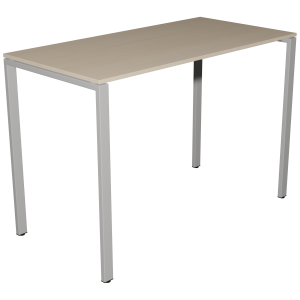 Table haute BENCH plateau ép.20,5 mm stratifié chant ABS piètement époxy - 160x60 cm - H110 cm