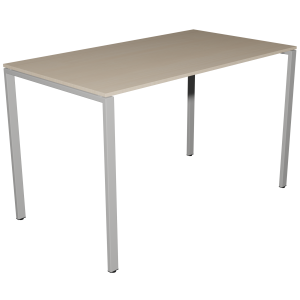 Table haute BENCH plateau ép.20,5 mm stratifié chant ABS piètement époxy - 180x100 cm - H110 cm