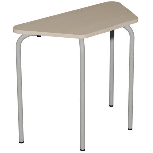 Table CONFIG II plateau ép.24 mm stratifié chant ABS piètement époxy - 90x43 cm - T6