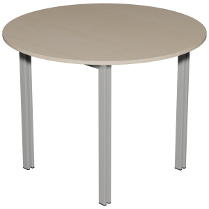 Table ITO plateau stratifié piètement époxy - D100 cm - T6