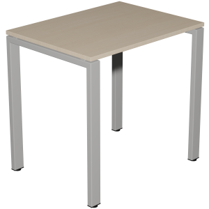 Table BENCH plateau ép.20,5 mm stratifié chant ABS piètement époxy - 80x60 cm - T6