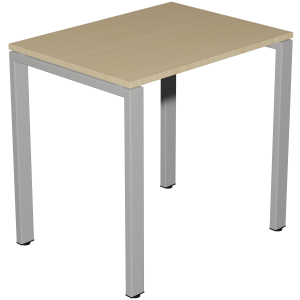 Table BENCH plateau ép.20,5 mm stratifié chant ABS piètement époxy - 80x60 cm - T6