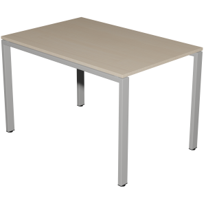 Table BENCH plateau ép.20,5 mm stratifié chant ABS piètement époxy - 80x120 cm - T6