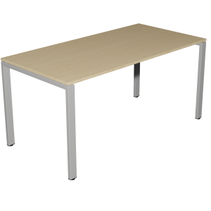 Table BENCH plateau ép.20,5 mm stratifié chant ABS piètement époxy - 120x80 cm - T6