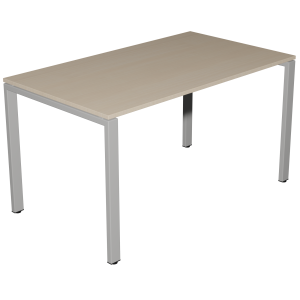 Table BENCH plateau ép.20,5 mm stratifié chant ABS piètement époxy - 140x80 cm - T6
