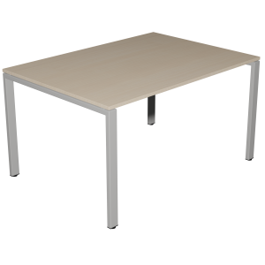 Table BENCH plateau ép.20,5 mm stratifié chant ABS piètement époxy - 140x100 cm - T6