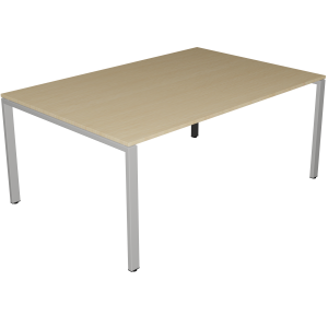Table BENCH plateau ép.20,5 mm stratifié chant ABS piètement époxy - 160x120 cm - T6
