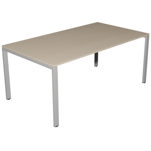 Table BENCH plateau ép.20,5 mm stratifié chant ABS piètement époxy - 180x100 cm - T6