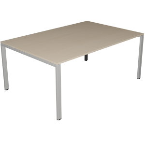 Table BENCH plateau ép.20,5 mm stratifié chant ABS piètement époxy - 180x120 cm - T6