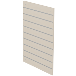 Panneau mural stratifié 9 rainures - L60xH100 cm