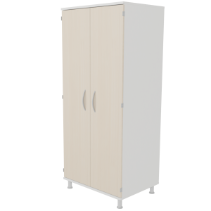 Armoire ACTIVE SUMMUM 2 portes mélaminé 2 portes toute penderie - L80xP60xH190 cm