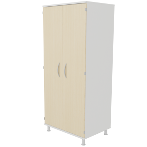 Armoire ACTIVE SUMMUM 2 portes mélaminé 2 portes toute penderie - L80xP60xH190 cm