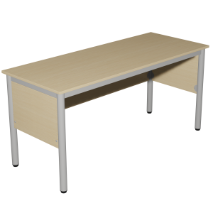 Chaire de professeur NOVA plateau ép.19 mm mélaminé chant ABS piètement époxy - 160x64 cm - T6