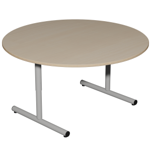 Table PETITE FRIMOUSSE HR plateau stratifi? MDF chant bois pi?t. ?poxy - D120 cm - T1 ? T4