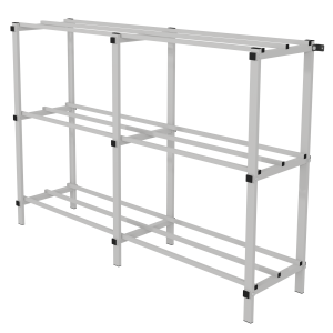 Porte-cartable époxy - L170xP42xH140 cm