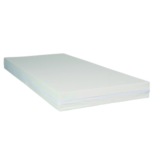 Matelas SATIN ép.15 cm mousse polyuréthane 35 kg/m3, housse polyuréthane - 90x210 cm