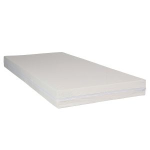 Matelas SATIN ép.15 cm mousse polyuréthane 35 kg/m3, housse polyuréthane - 90x210 cm