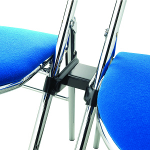 Pièce d'assemblage simple époxy pour chaise pliante PLICHAISE - Noir RAL 9005