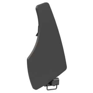 Tablette écritoire rabattable gaucher CDF stratifié pour chaise 100/B100 - Ardoise