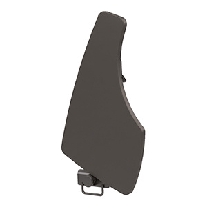 Tablette écritoire rabattable CDF stratifié pour chaise 100/B100 - Ardoise